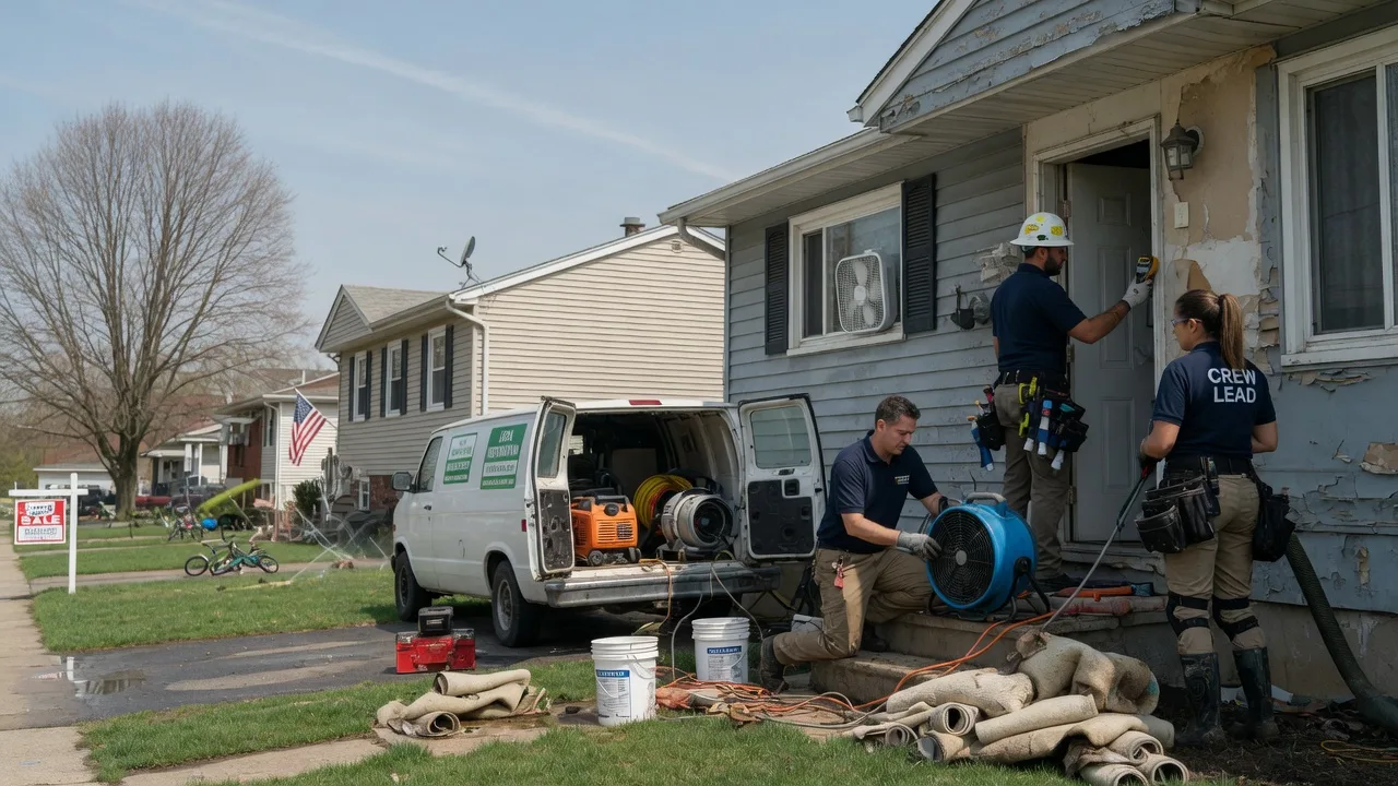 Flood Cleanup in Amityville, NY near me